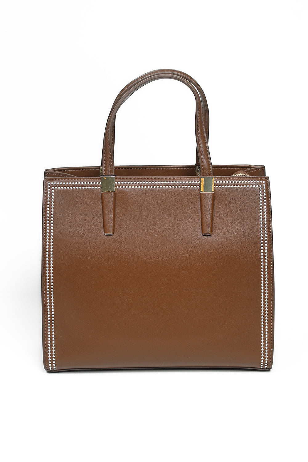 Nishat Linen - Brown Hand Bag-430382113-W22