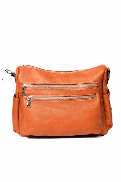 Nishat Linen - Brown Shoulder Bag-430422113