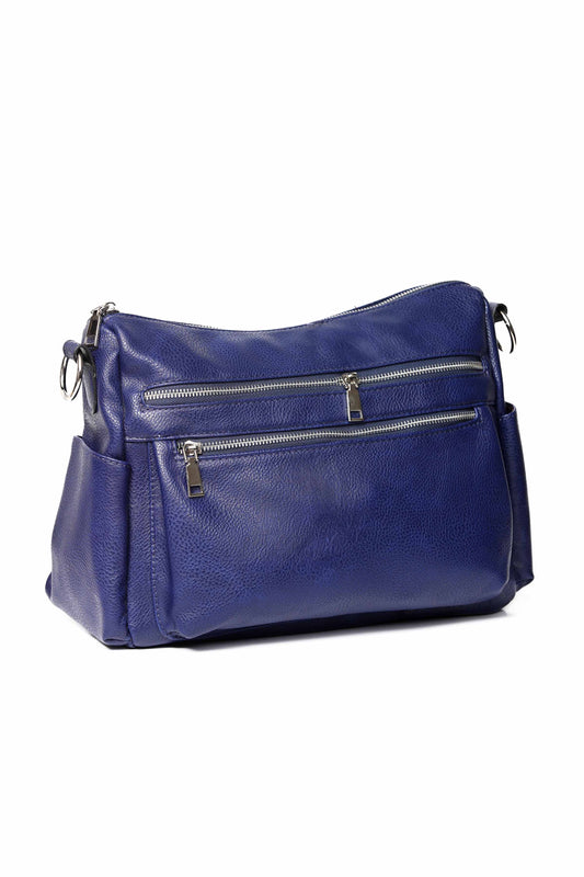Nishat Linen - Navy Shoulder Bag-430422121