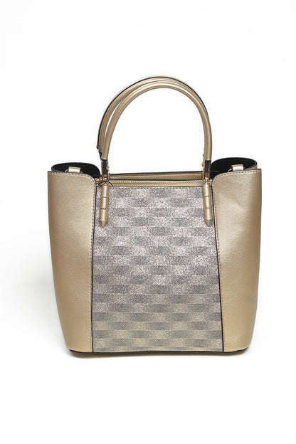 Nishat Linen - Gold Shoulder Bag-430452119-W22