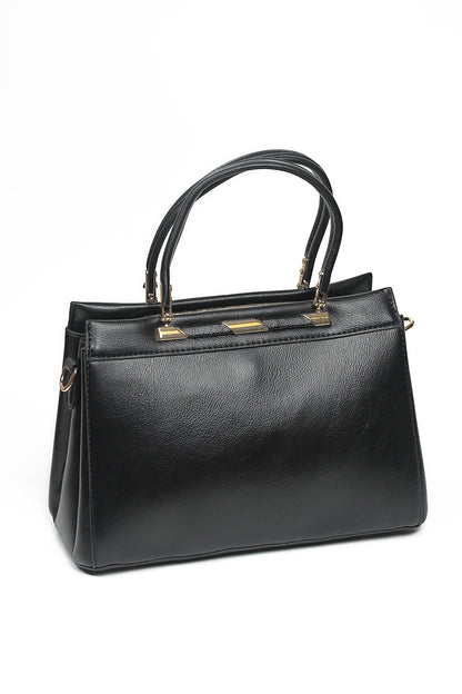 Nishat Linen - Black Shoulder Bag-430462103-W22