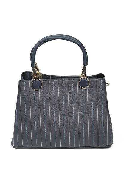 Nishat Linen - Navy Shoulder Bag-430482121-W22