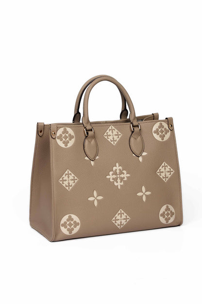 Nishat Linen - Beige Hand Bag-430522118