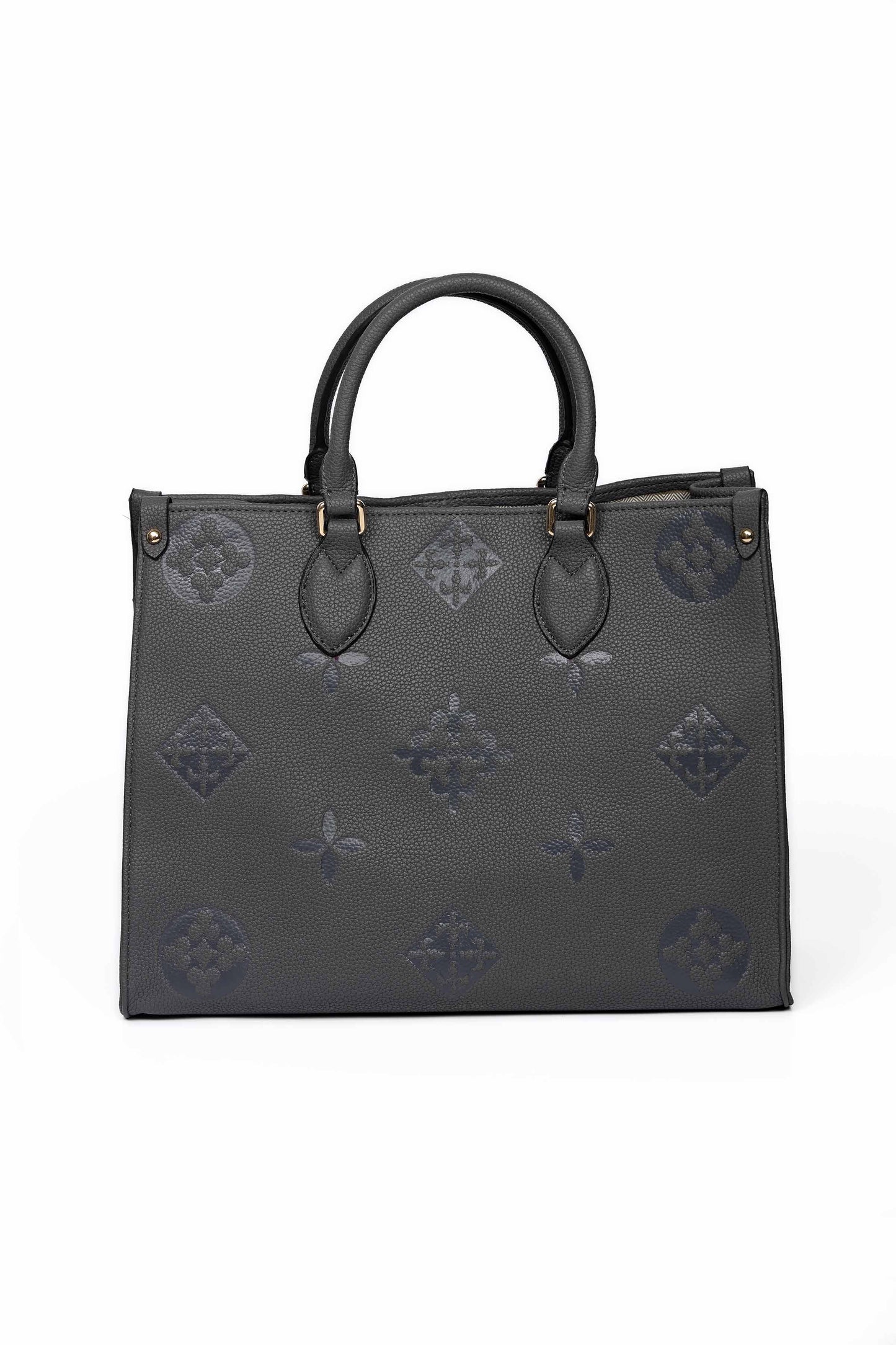 Nishat Linen - Dark Grey Hand Bag-430542111