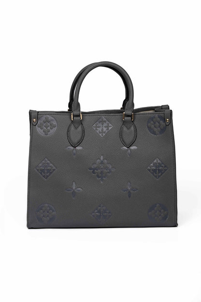 Nishat Linen - Dark Grey Hand Bag-430542111