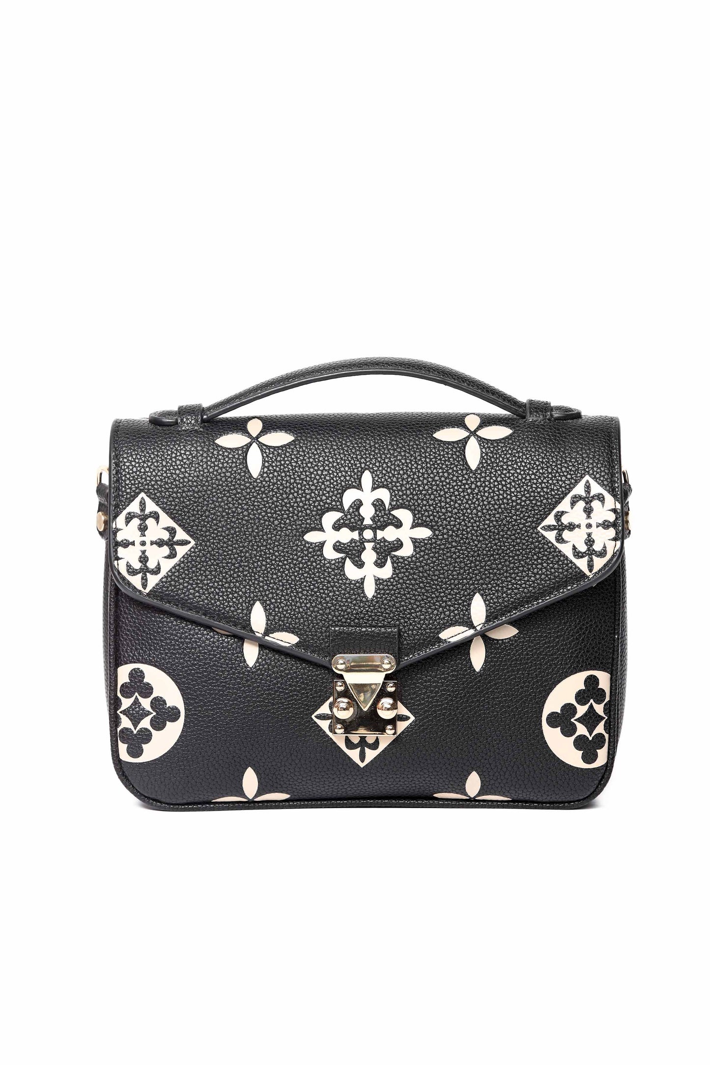 Nishat Linen - Black Shoulder Bag-430552103