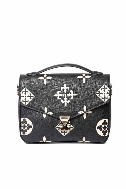 Nishat Linen - Black Shoulder Bag-430552103