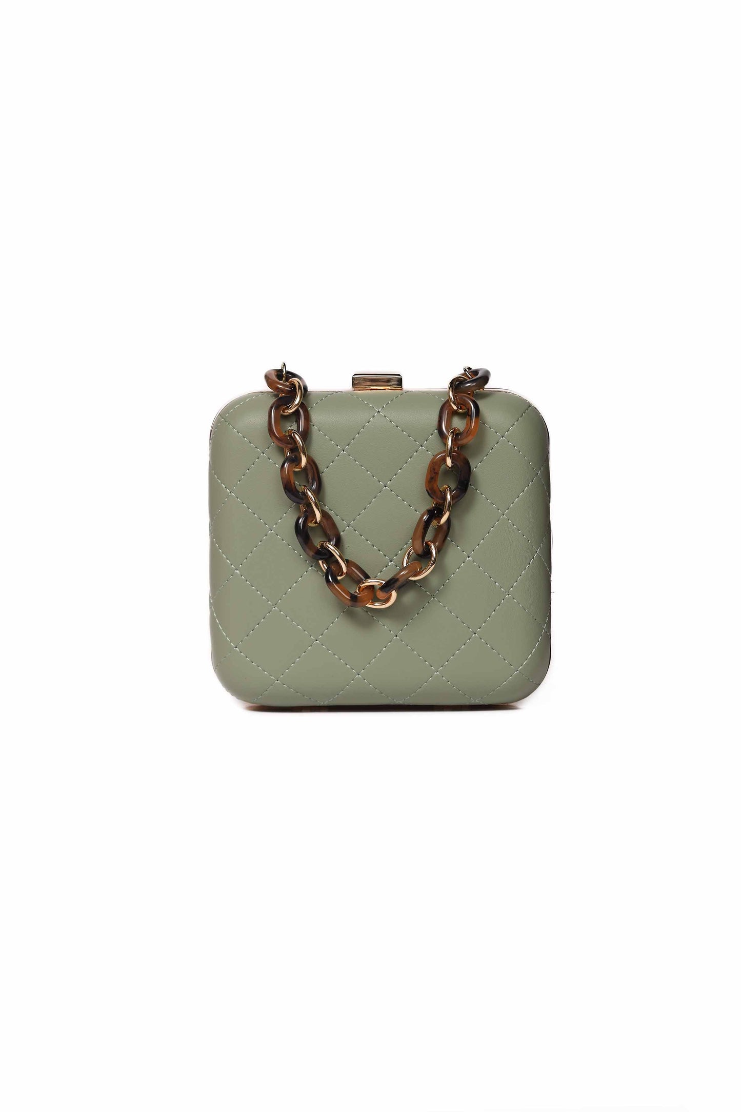 Nishat Linen - Green Clutch-430562104