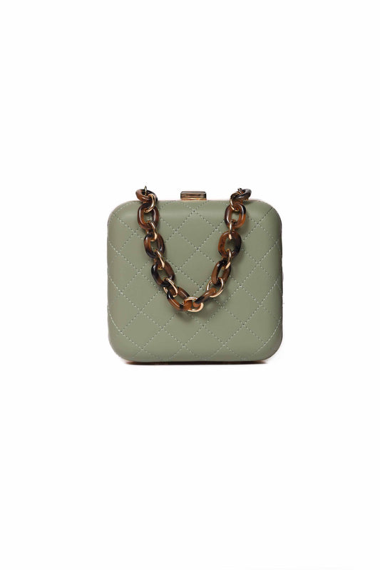 Nishat Linen - Green Clutch-430562104