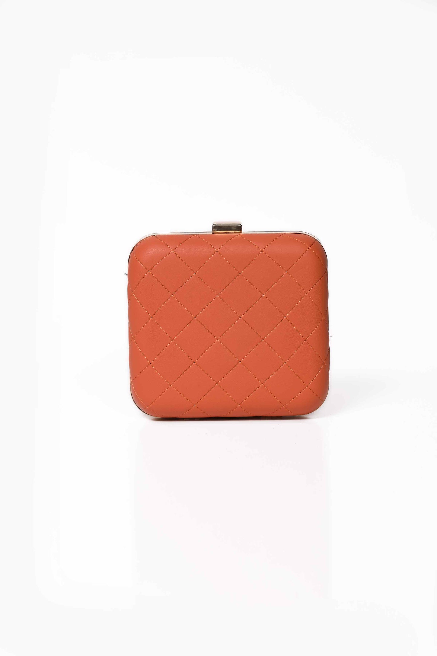 Nishat Linen - Orange Clutch-430562106