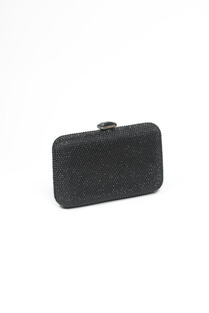 Nishat Linen - Black Clutch-430572103-W22