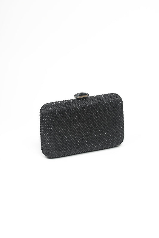 Nishat Linen - Black Clutch-430572103-W22