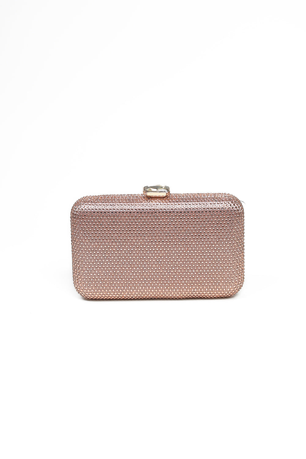 Nishat Linen - Rose Gold Clutch-430572115-W22