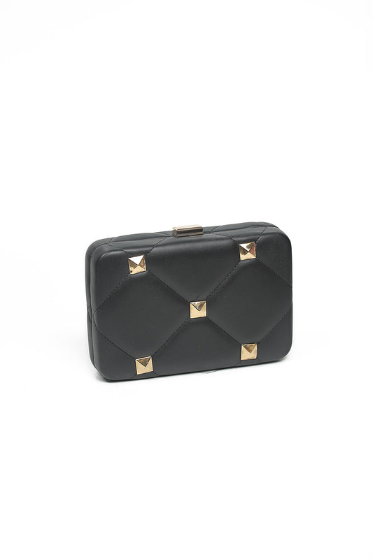 Nishat Linen - Black Clutch-430602103-W22
