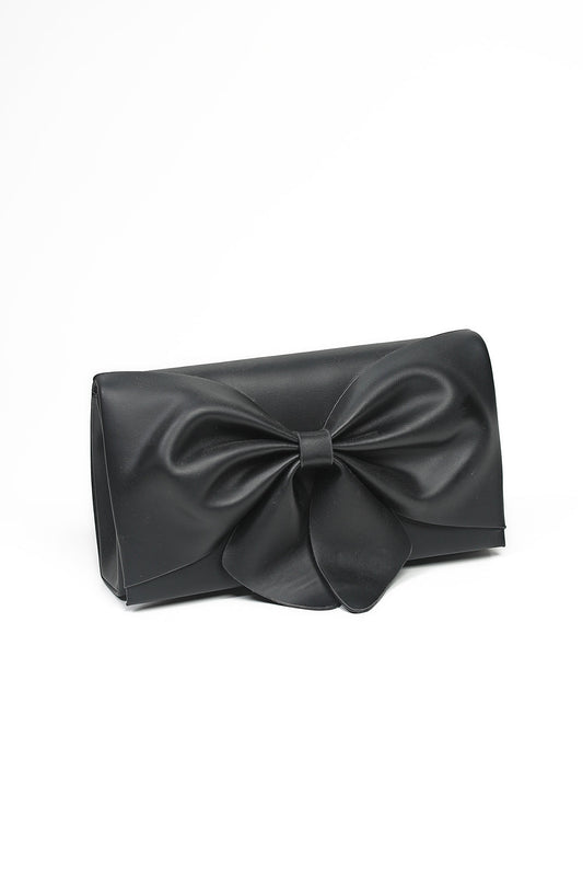 Nishat Linen - Black Clutch-430622103-W22