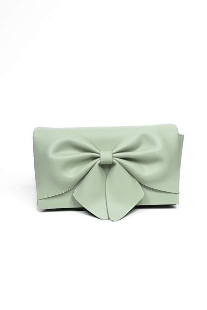 Nishat Linen - Light Green Clutch-430622104-W22