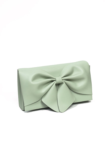 Nishat Linen - Light Green Clutch-430622104-W22