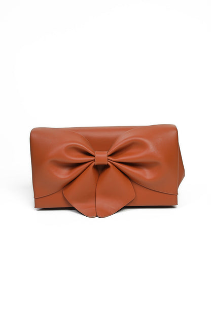 Nishat Linen - Brown Clutch-430622113-W22