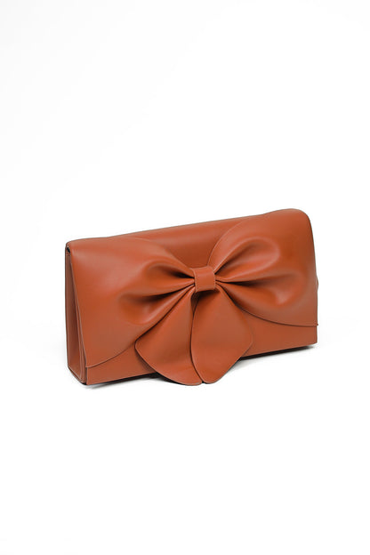 Nishat Linen - Brown Clutch-430622113-W22