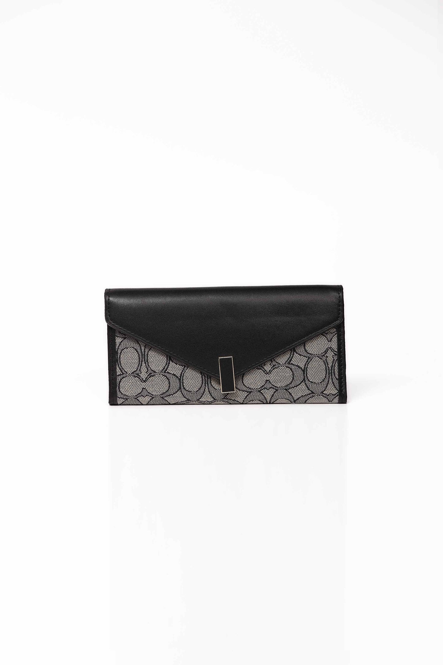 Nishat Linen - Grey & Black Wallet-430812111