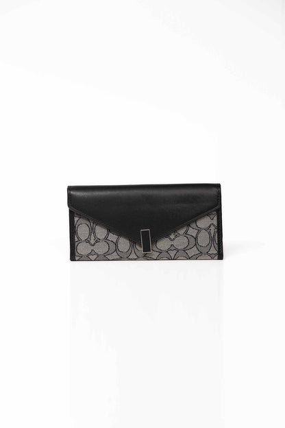 Nishat Linen - Grey & Black Wallet-430812111