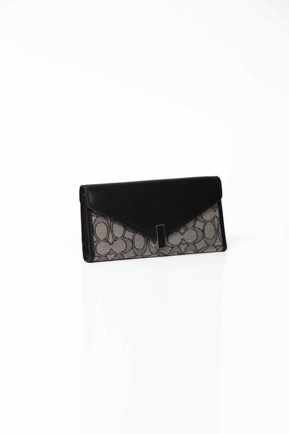 Nishat Linen - Grey & Black Wallet-430812111