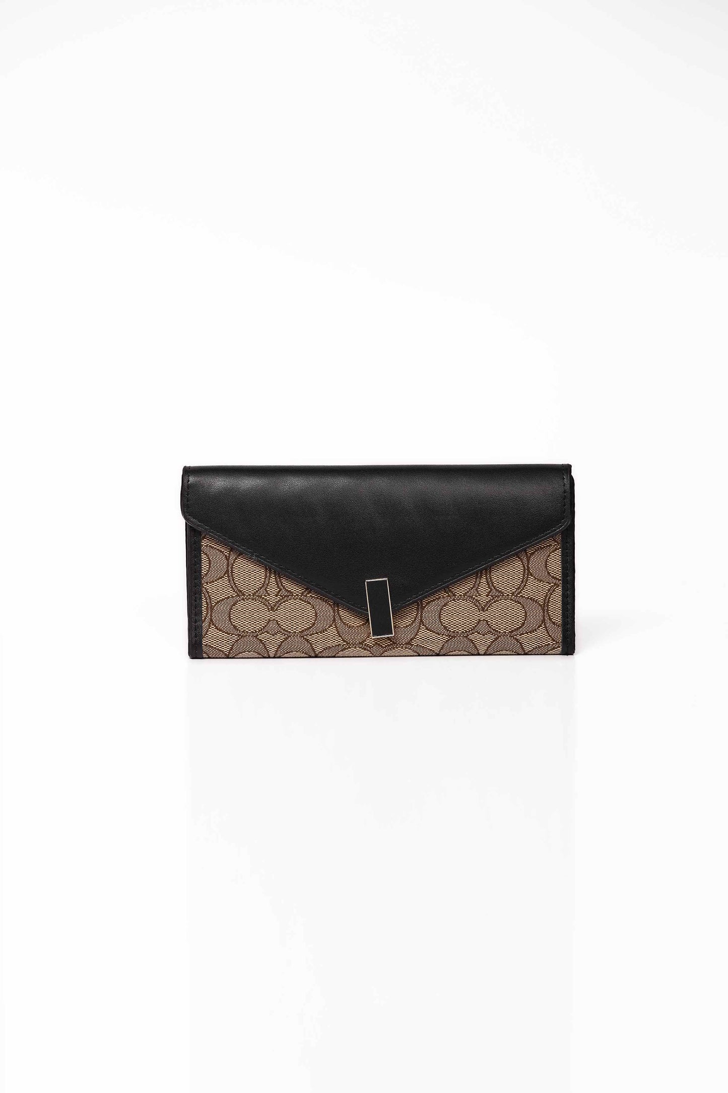 Nishat Linen - Beige & Black Wallet-430812118