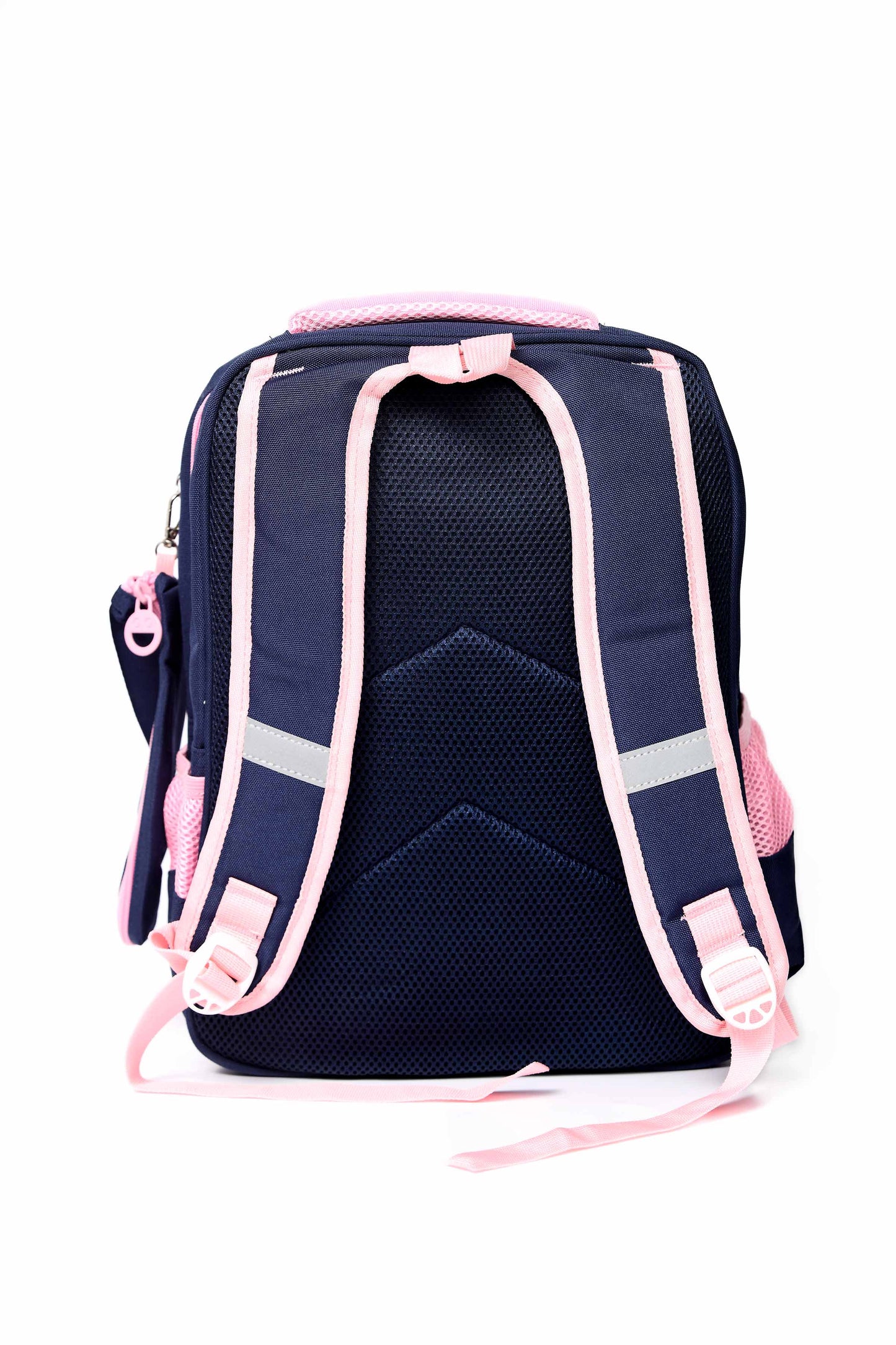 Nishat Linen - Pink & Navy Kids Back Pack-430872105