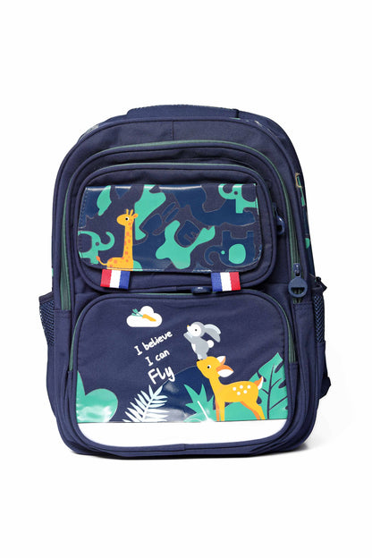 Nishat Linen - Navy Kids Back Pack-430942121