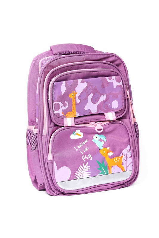Nishat Linen - Purple Kids Back Pack-430952109