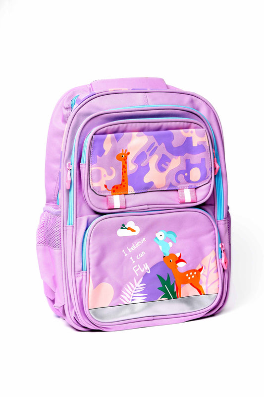 Nishat Linen - Purple Kids Back Pack-430972109