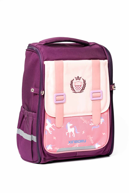 Nishat Linen - Pink & Purple Kids Back Pack-430982105