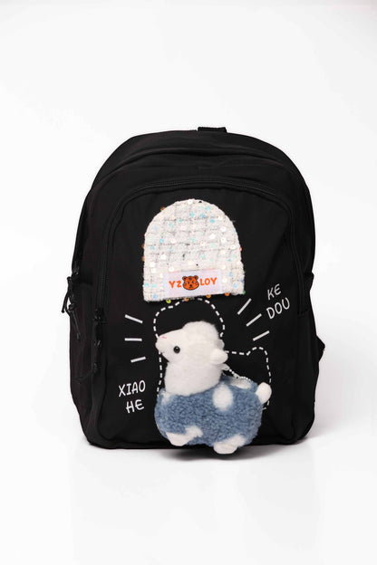 Nishat Linen - Black Kids Back Pack-431072103