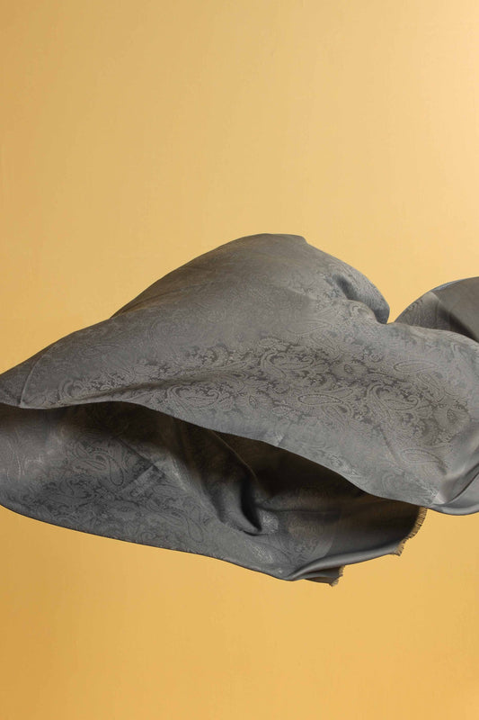 Nishat Linen - Grey Women Scarf - 432092111