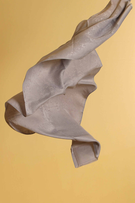 Nishat Linen - Light Grey Women Scarf -432092120