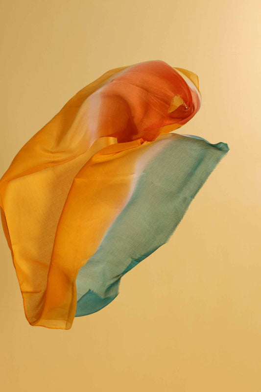 Nishat Linen - Yellow Women Scarf - 432112102