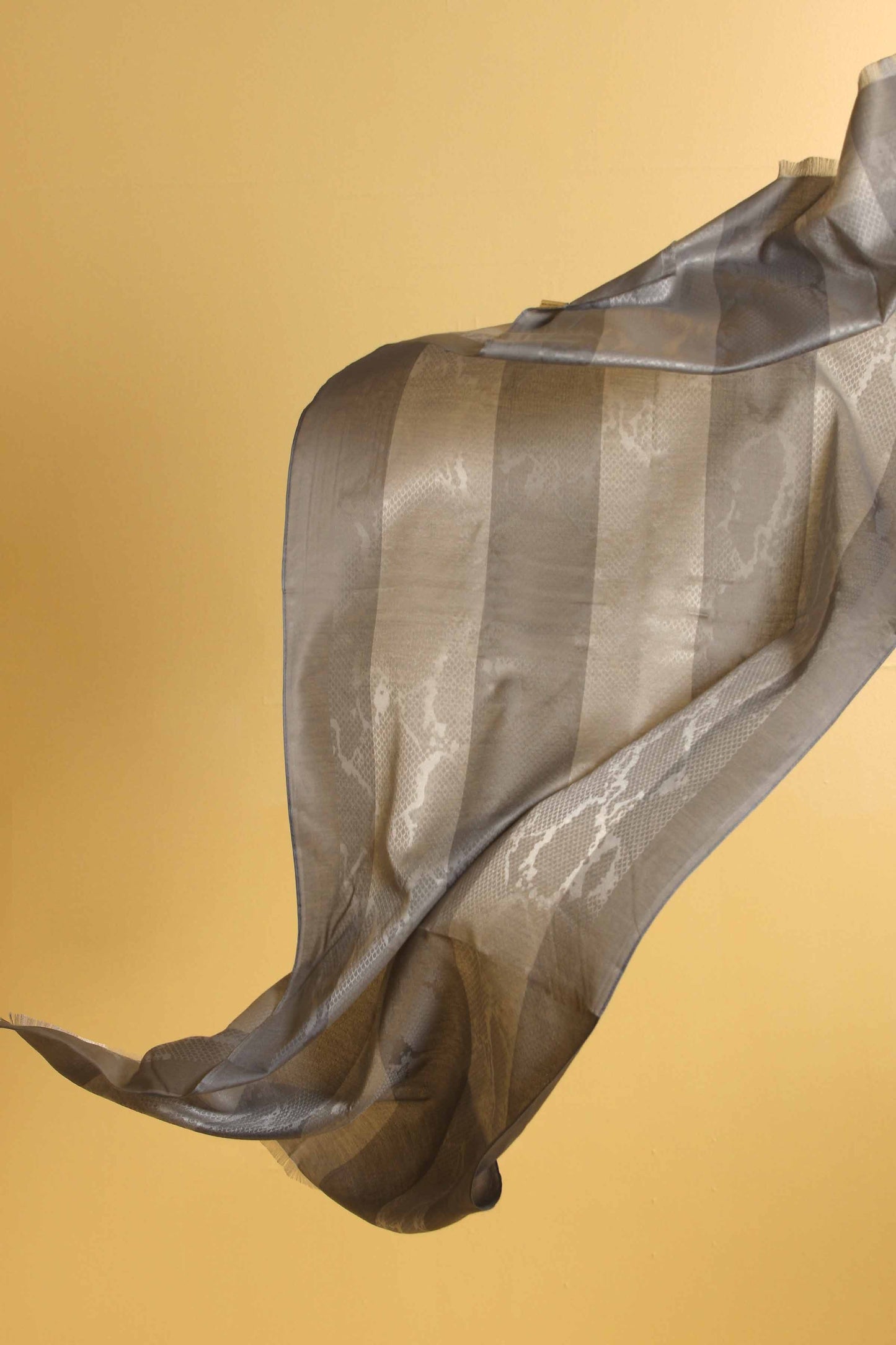 Nishat Linen - Grey Women Scarf - 432212111