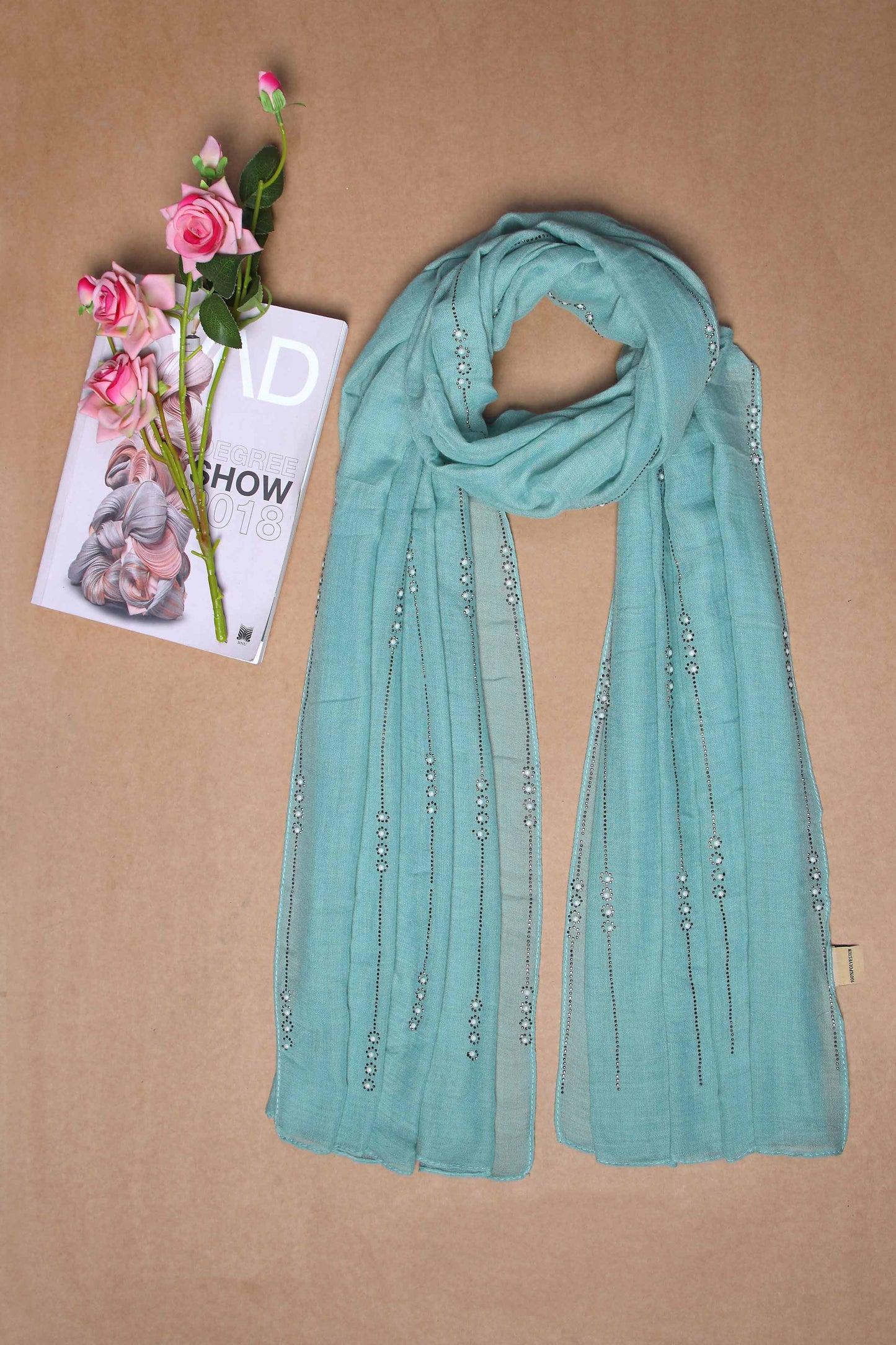 Nishat Linen - Light Green Women Scarf - 432362104