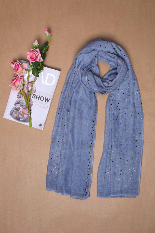 Nishat Linen - Blue Women Scarf - 432382108