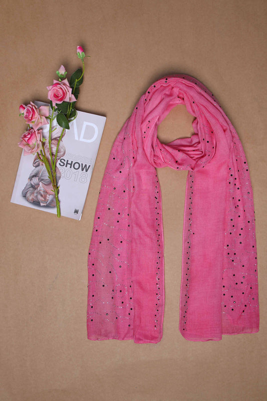 Nishat Linen - Rose Women Scarf - 432382115