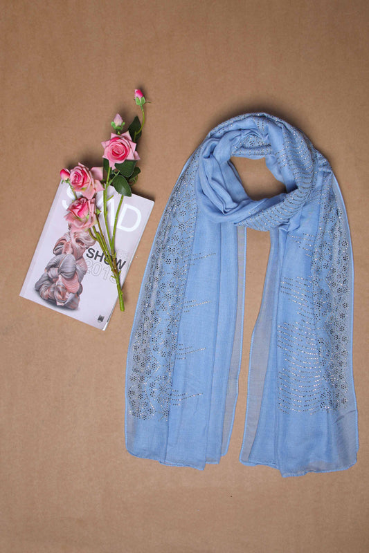 Nishat Linen - Blue Women Scarf - 432392108