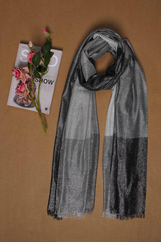 Nishat Linen - Grey Women Scarf - 432442111