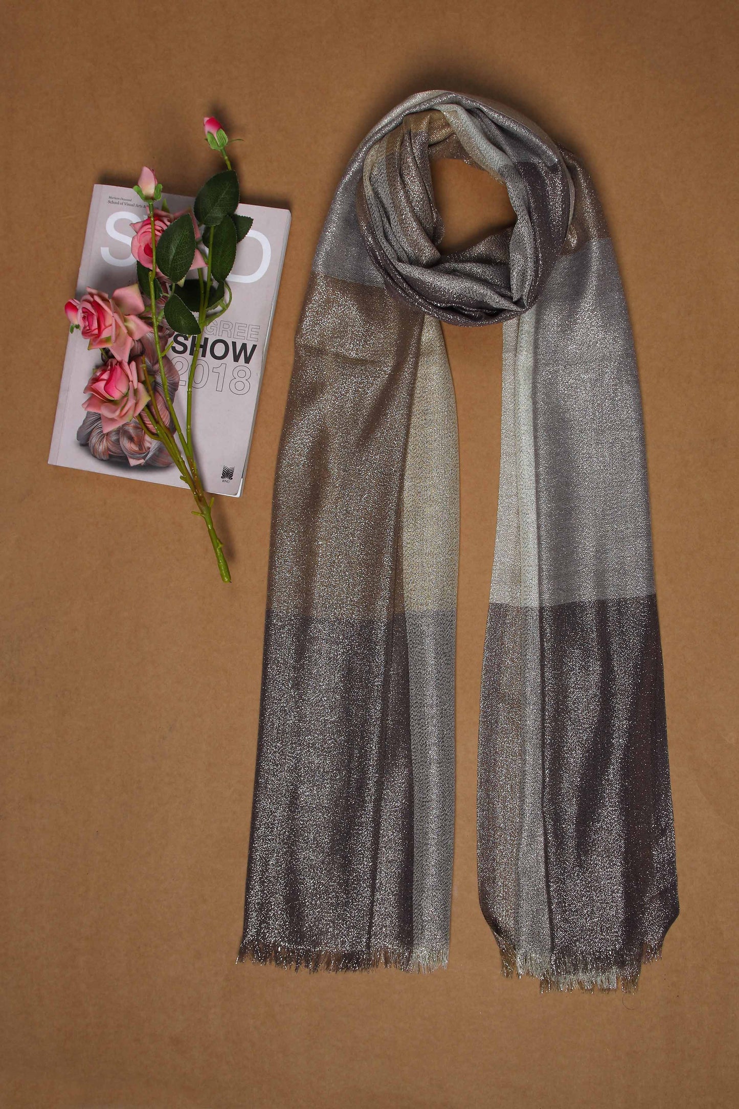 Nishat Linen - Beige Women Scarf - 432442118