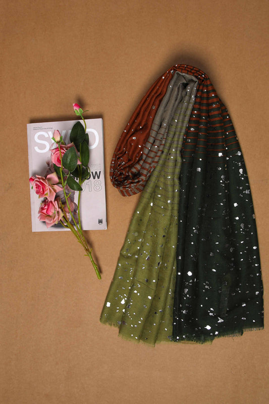Nishat Linen - Green Women Scarf - 432462104