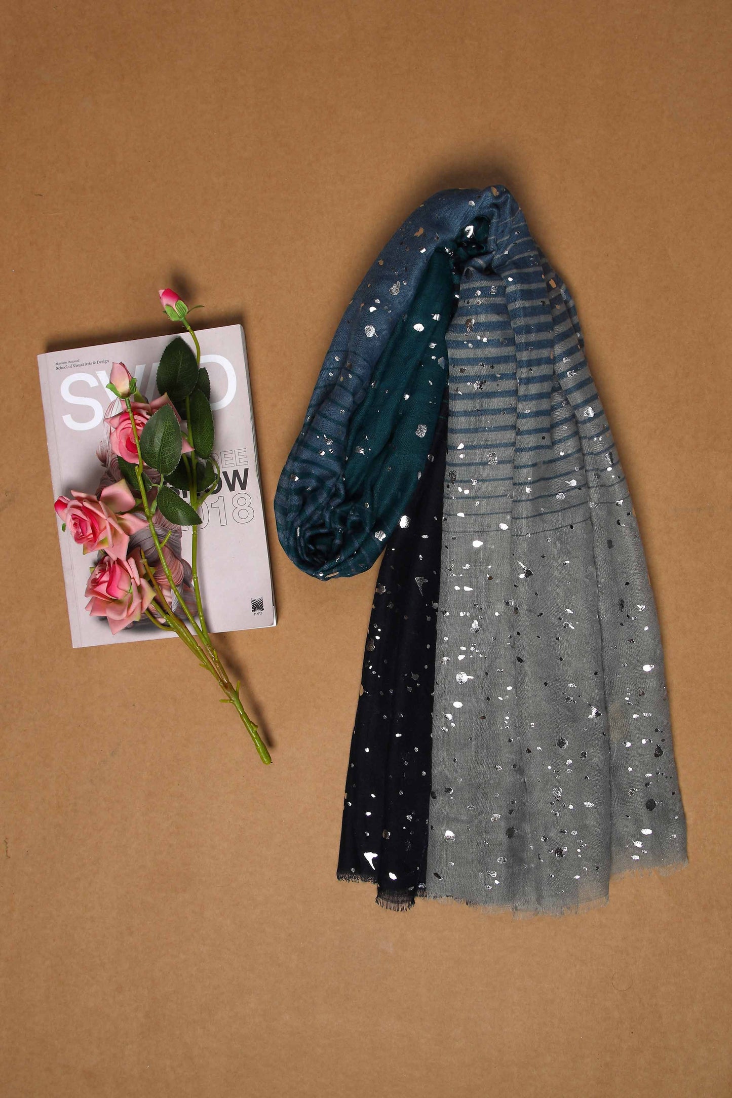 Nishat Linen - Grey Women Scarf - 432462111