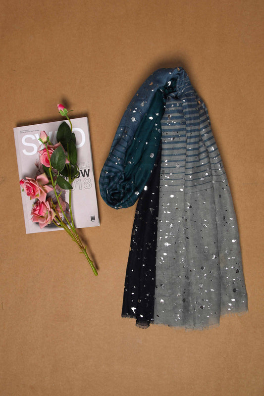 Nishat Linen - Grey Women Scarf - 432462111