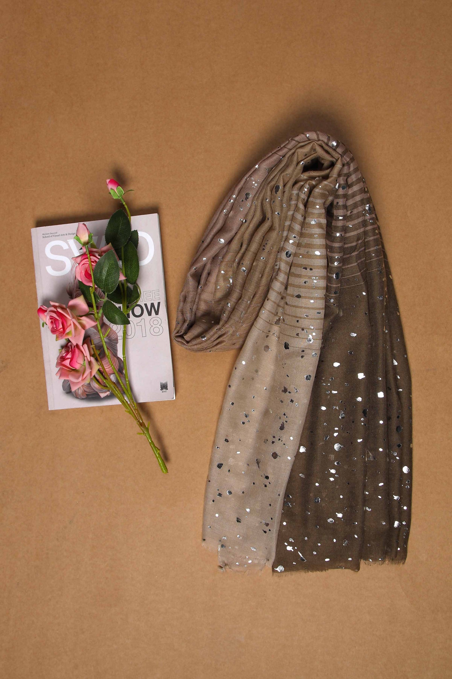 Nishat Linen - Beige Women Scarf - 432462118