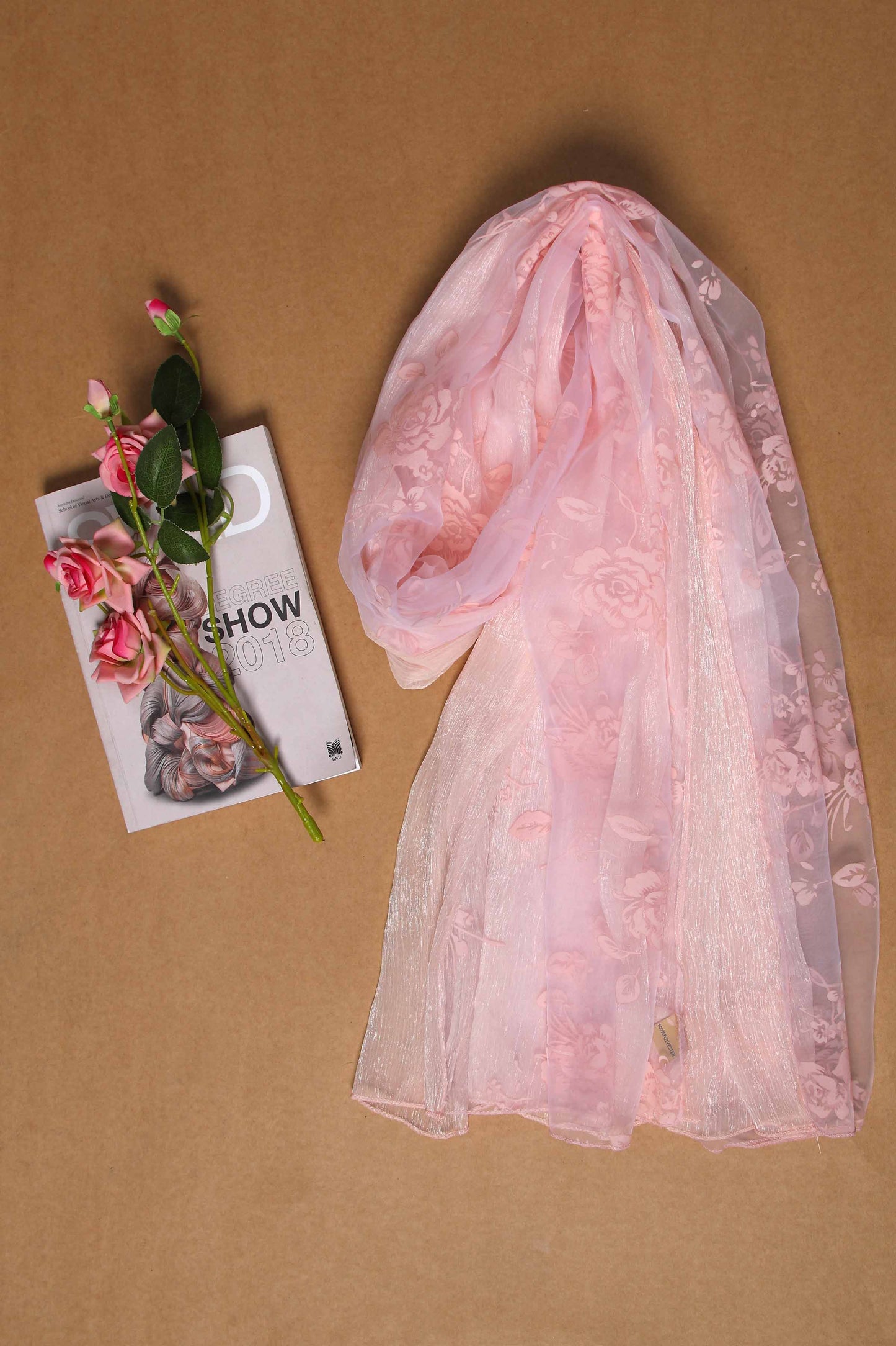 Nishat Linen - Pink Women Scarf - 432502115