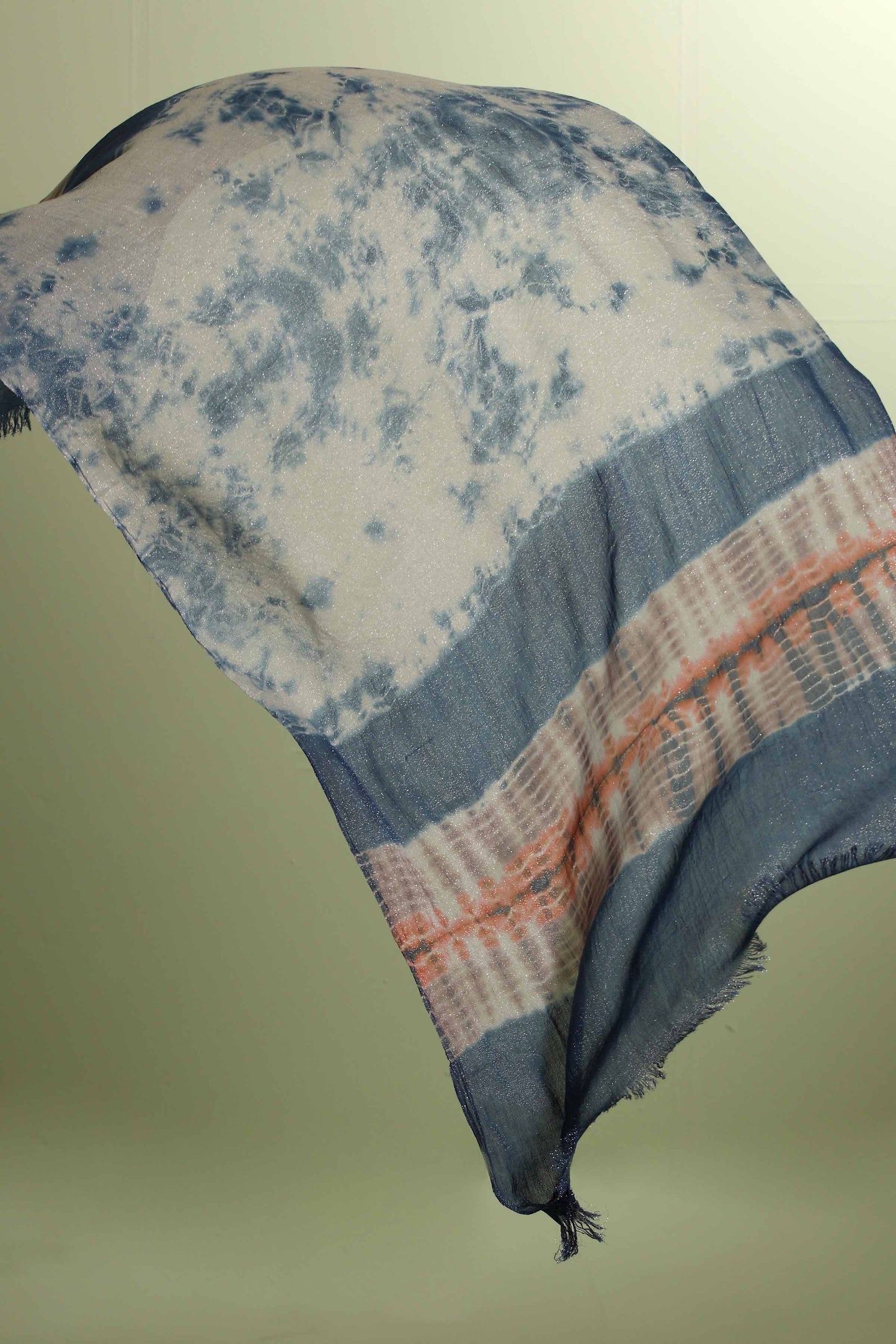 Nishat Linen - Blue Women Scarf - 432542108