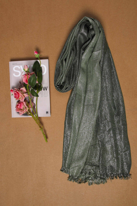 Nishat Linen - Green Women Scarf - 432552104